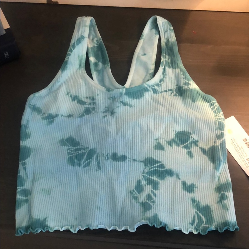 Spiritual gangster tank w built in bra